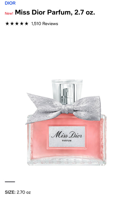 Miss dior 2.70oz